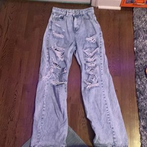Women’s Baggy Jeans Light Blue